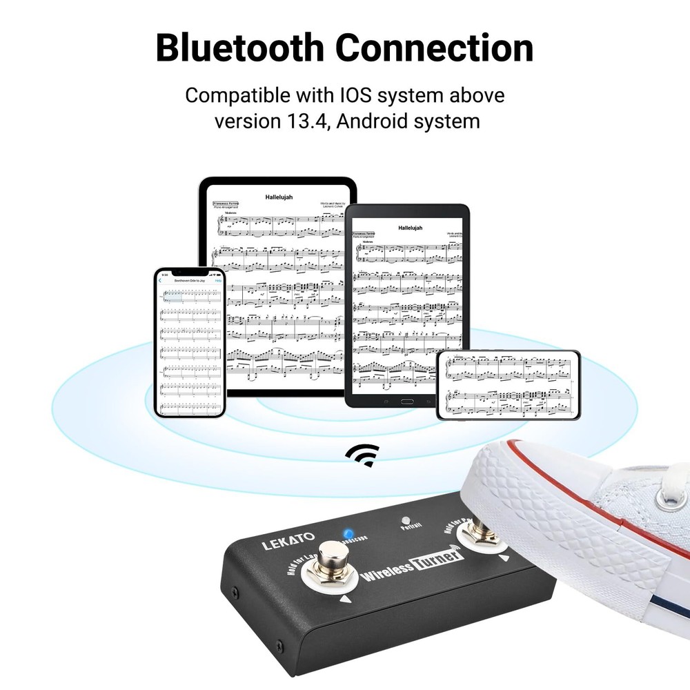 LEKATO Page Turner for TabletsAndroid & IOS system above version 13.4