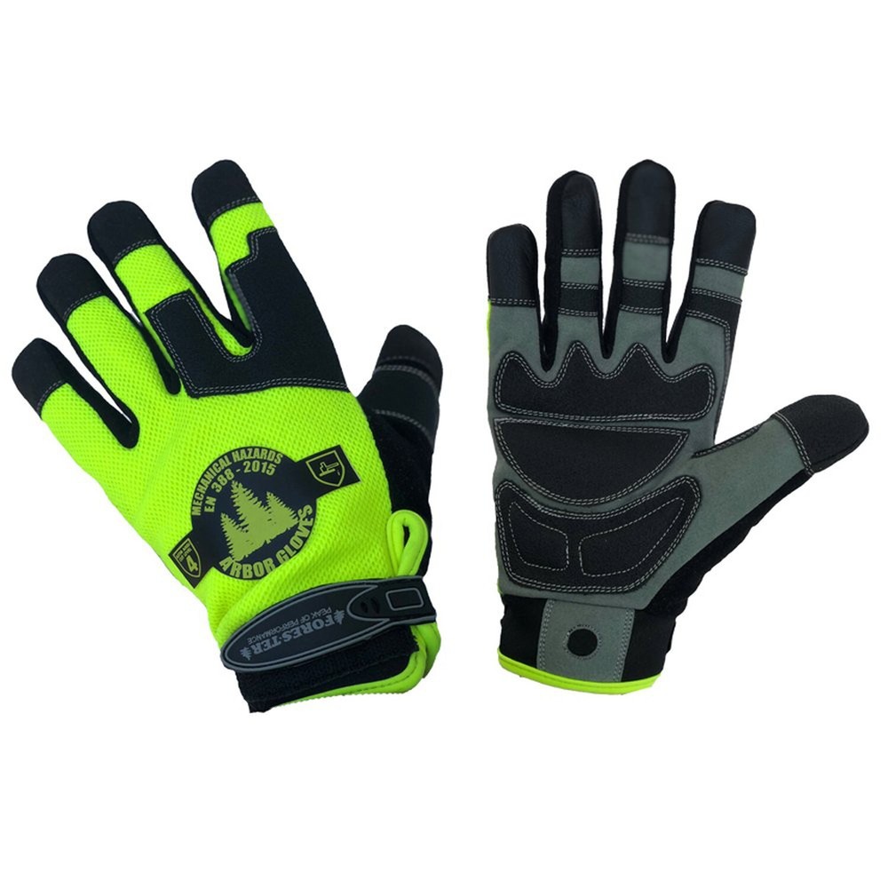 Forester Hi‑Vis Arborist Rope/Climbing Glove (Medium)