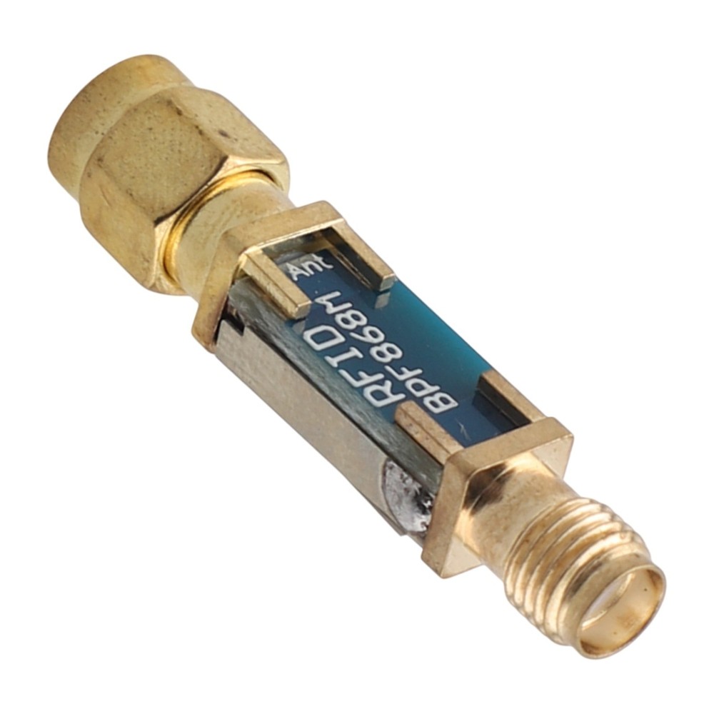 Optimized 868MHz RF Bandpass Filter Noise Reduction Increased Dynamic Range