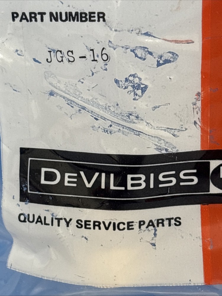 Devilbiss JGS-16 Spray Gun Fluid Needle Adjusting Screw OEM GENUINE NEW