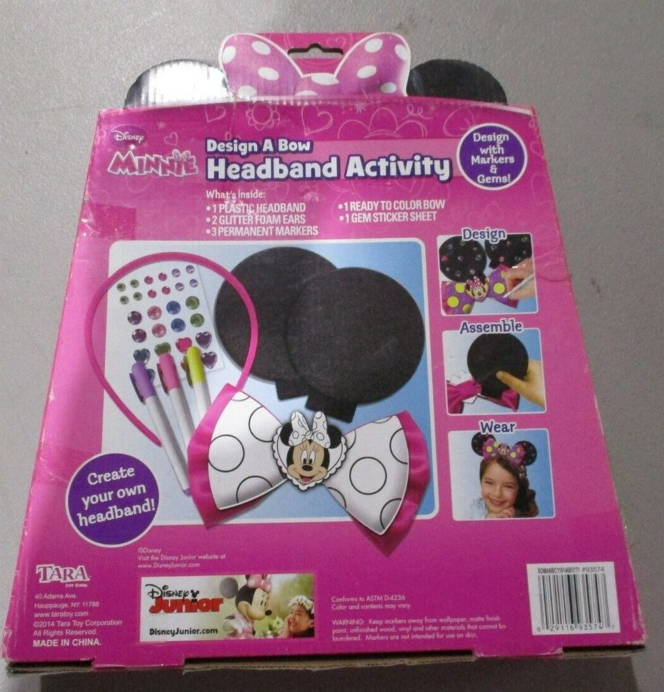 Disney Design a Bow Activity