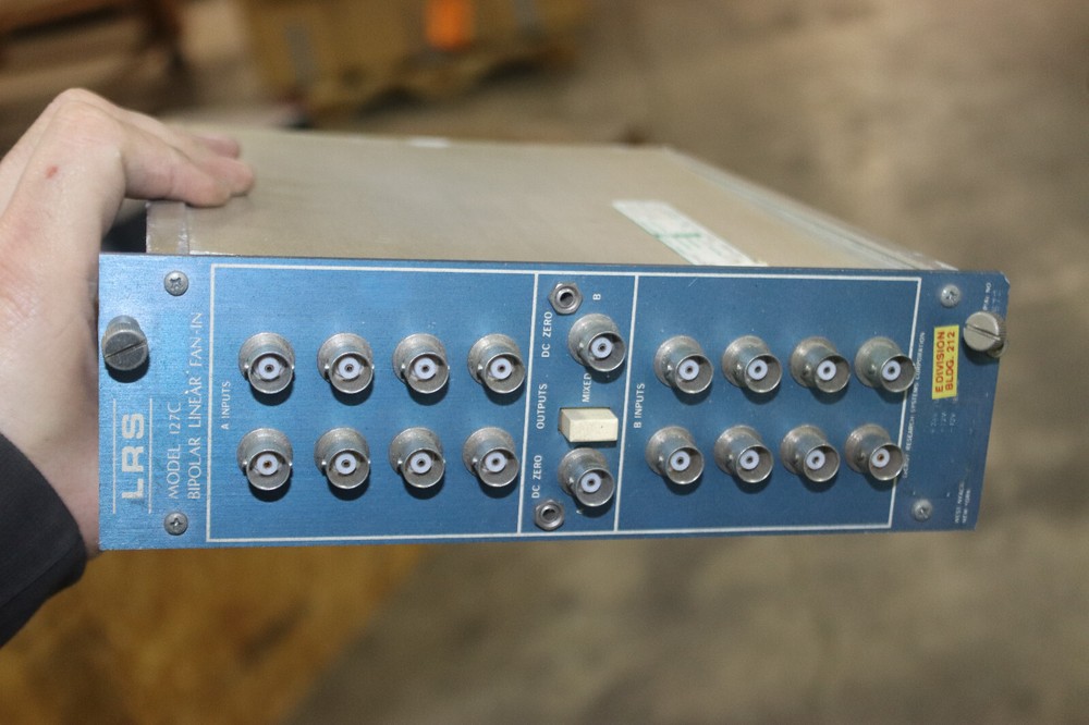 LRS NIM  BIN  module model# 127C Bipolar Linear Fan-In
