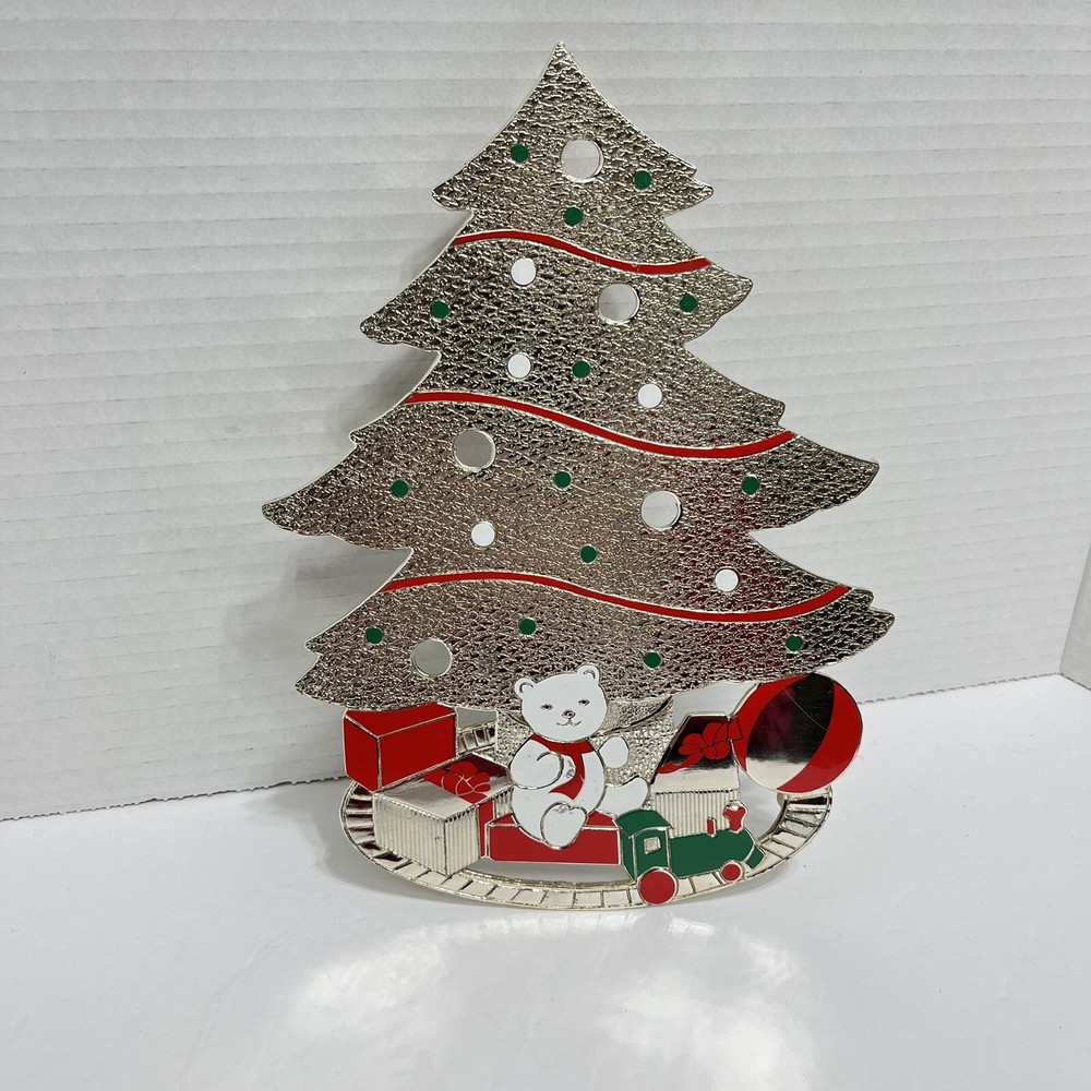 WM. A . Rogers Ltd. 9” Christmas Tree Coaster Japan