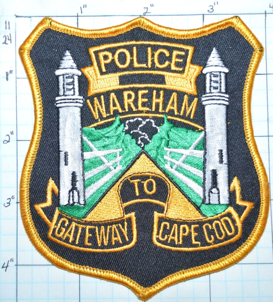 MASSACHUSETTS, WAREHAM POLICE DEPT PATCH