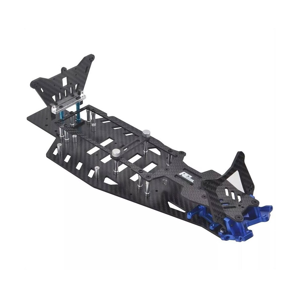 Carbon Chassis Frame Conversion Kit for Rustler VXL 2WD Bandit Upgrades
