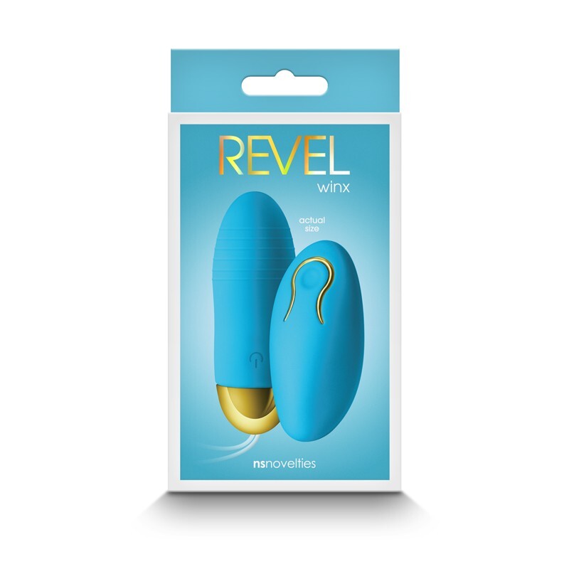 Revel Winx Wireless Remote Control Rechargeable Silicone Bullet Vibrator Vibe