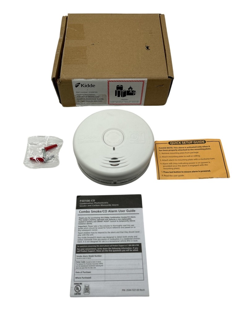 Kidde P3010K-CO Smoke & CO Detector