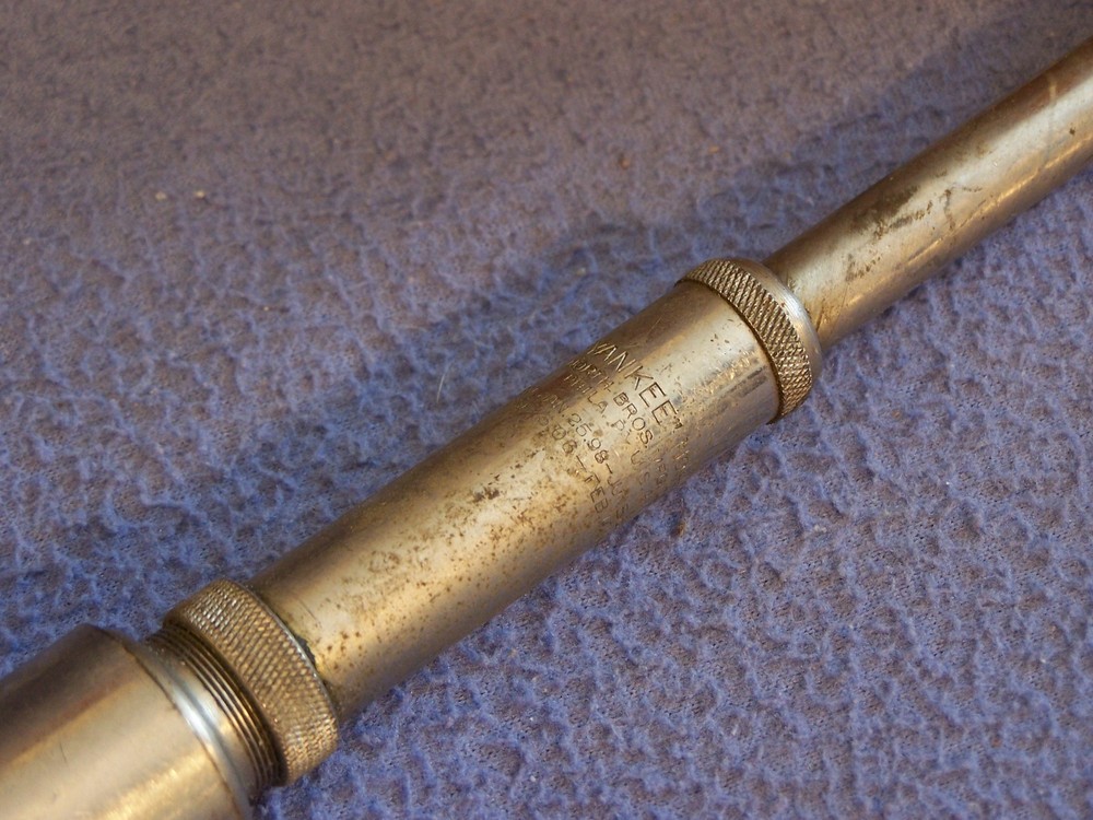YANKEE PUSH DRILLNo 44 NORTH BROS MFG adjustable Push drill Automatic drill