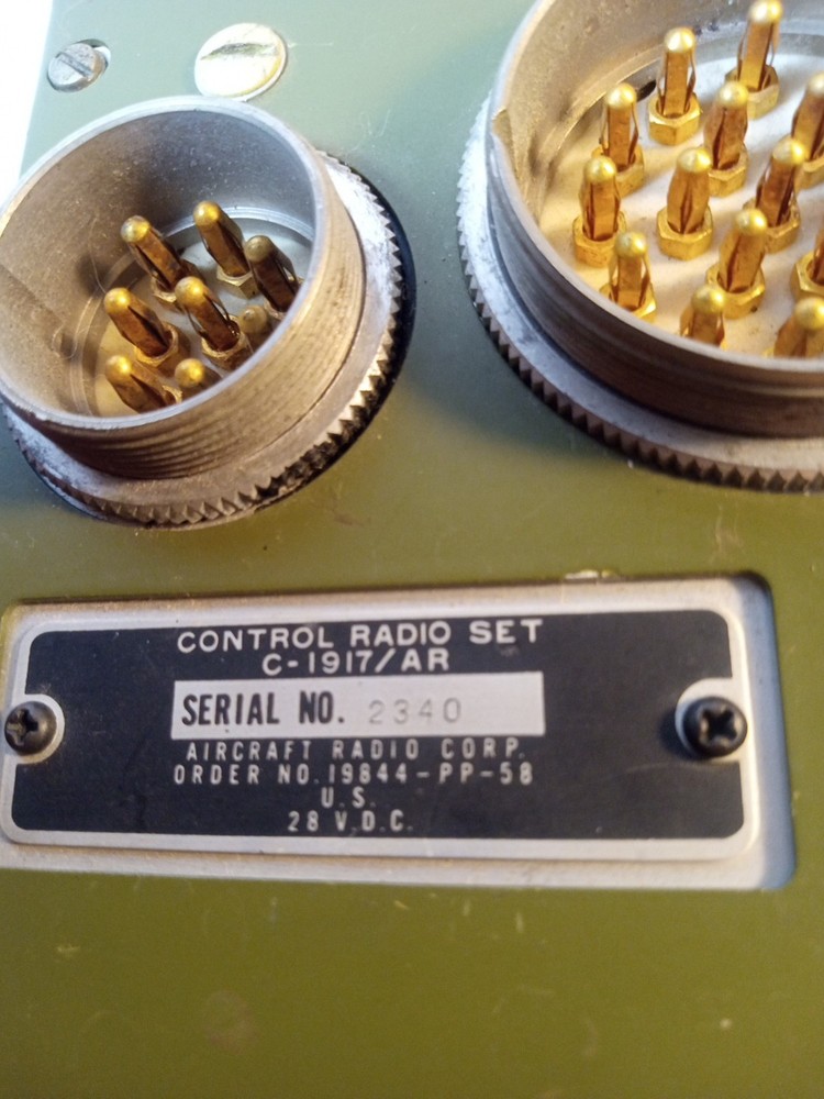 Control Radio Set C- 1917/Ar28v