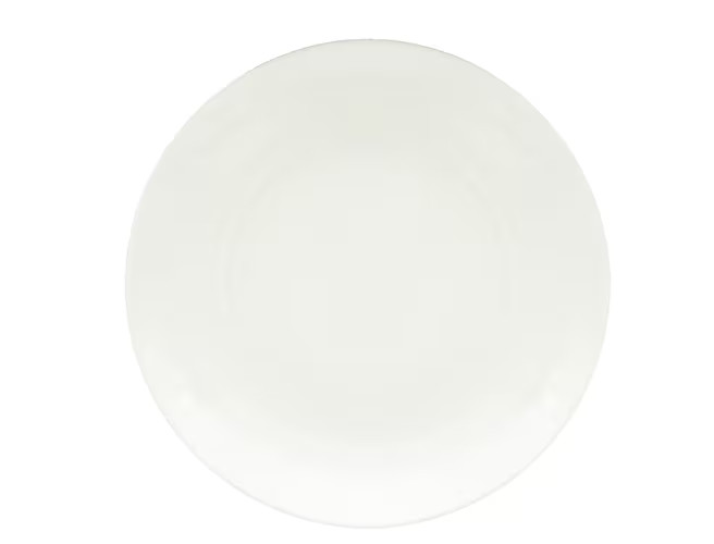 Tuxton VEA-115 Venice 11.75" Eggshell Plate - 12 / CS