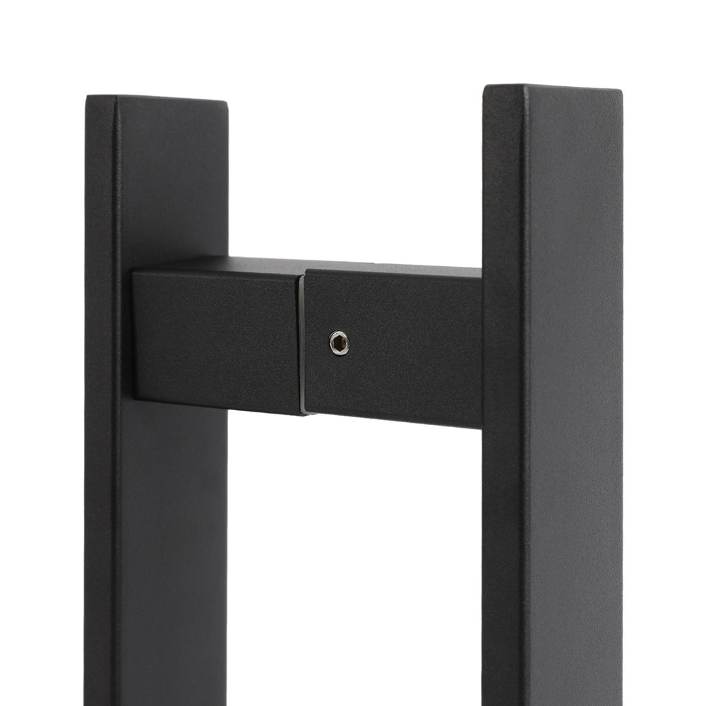 Stainless Steel Double Sided Push Pull Door Handle, H-shaped Door Pull Handle