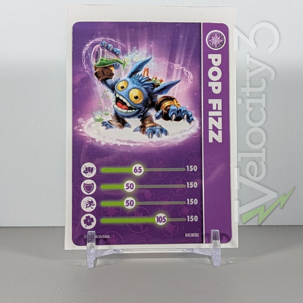 Skylanders Giants Card - Pop Fizz | 2012 Activision