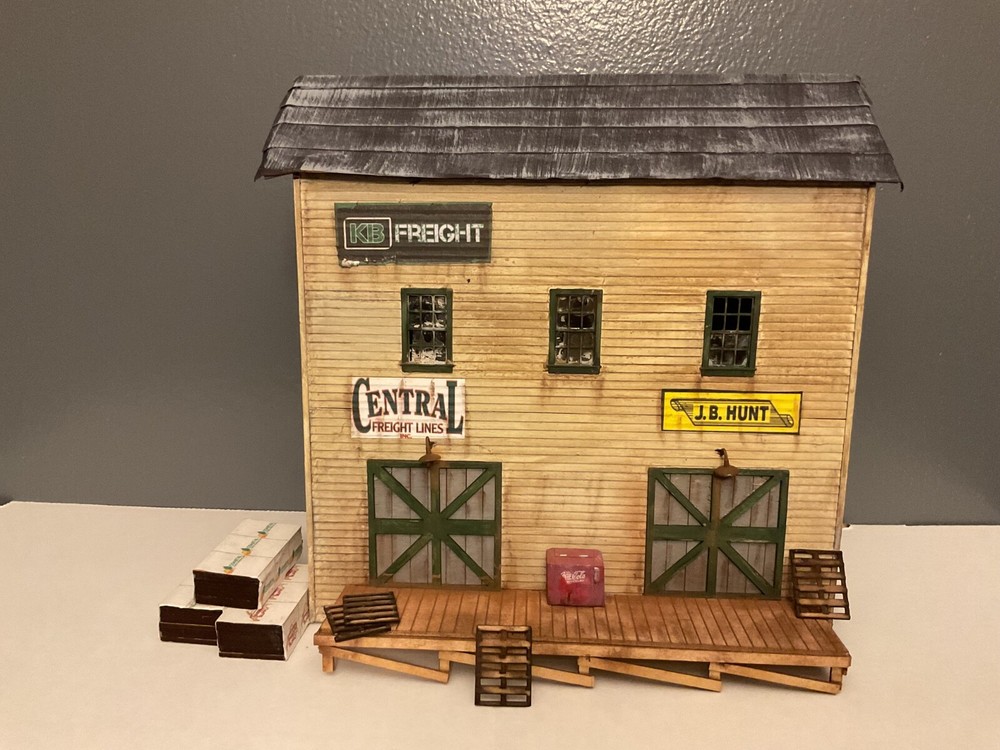 O Scale KB Freight Structure Kit Laser Cut