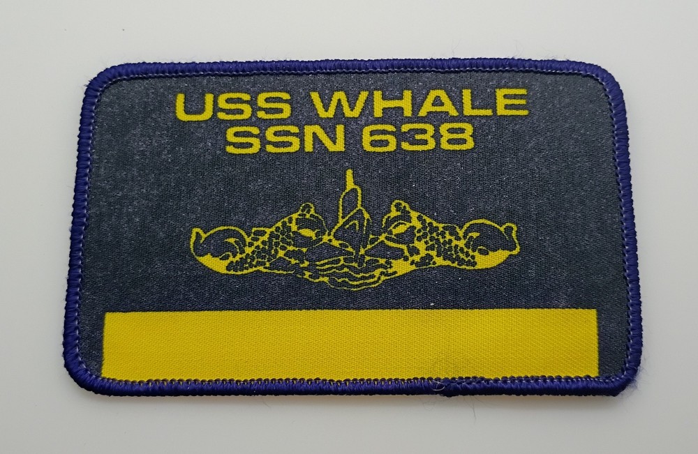 USS Whale SSN-638 Patch