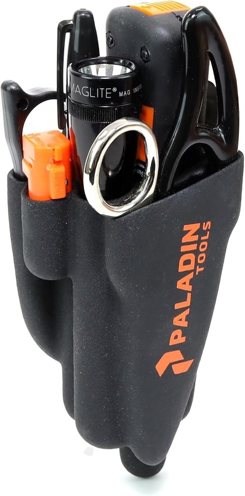 Complete DataComm Technicians Tool Kit with LED Light & Quick-Release Holster