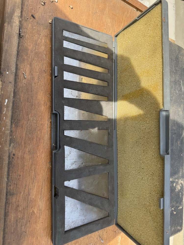 Steel Rectangular Angle Block Set 10pcs