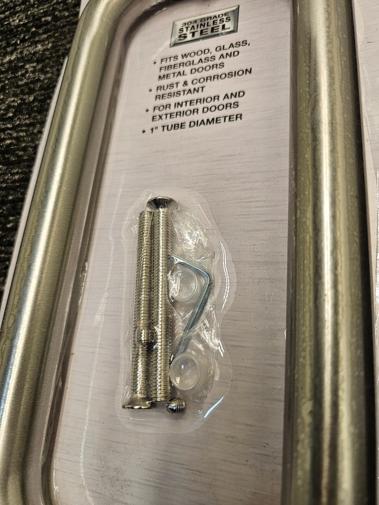 Universal Hardware Pull Handle C Style Stainless Steel 12" UH40094