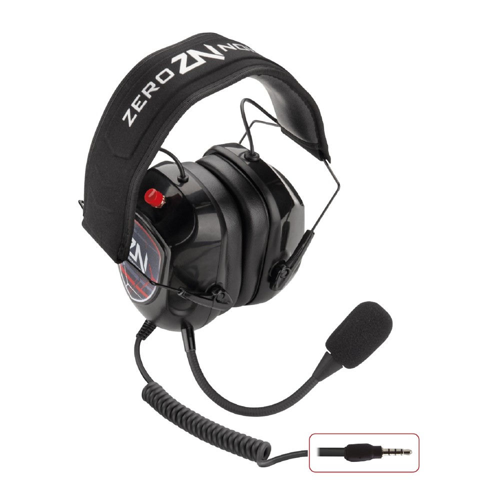 ZeroNoise Pit-Link Headset For Pit Crew - Smartphone Connect (iPhone Compatible)