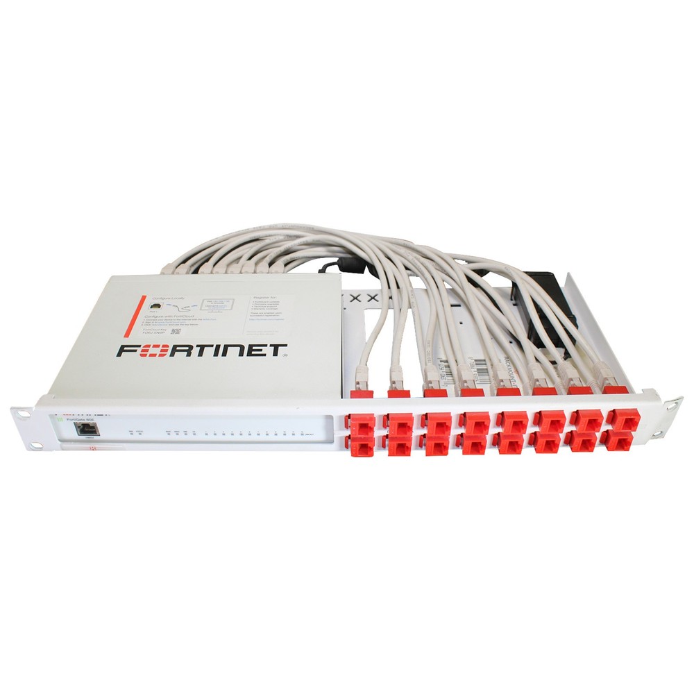 Fortinet Fortigate 80E FG-80E Network Security Firewall w/ Rack Mountable kit