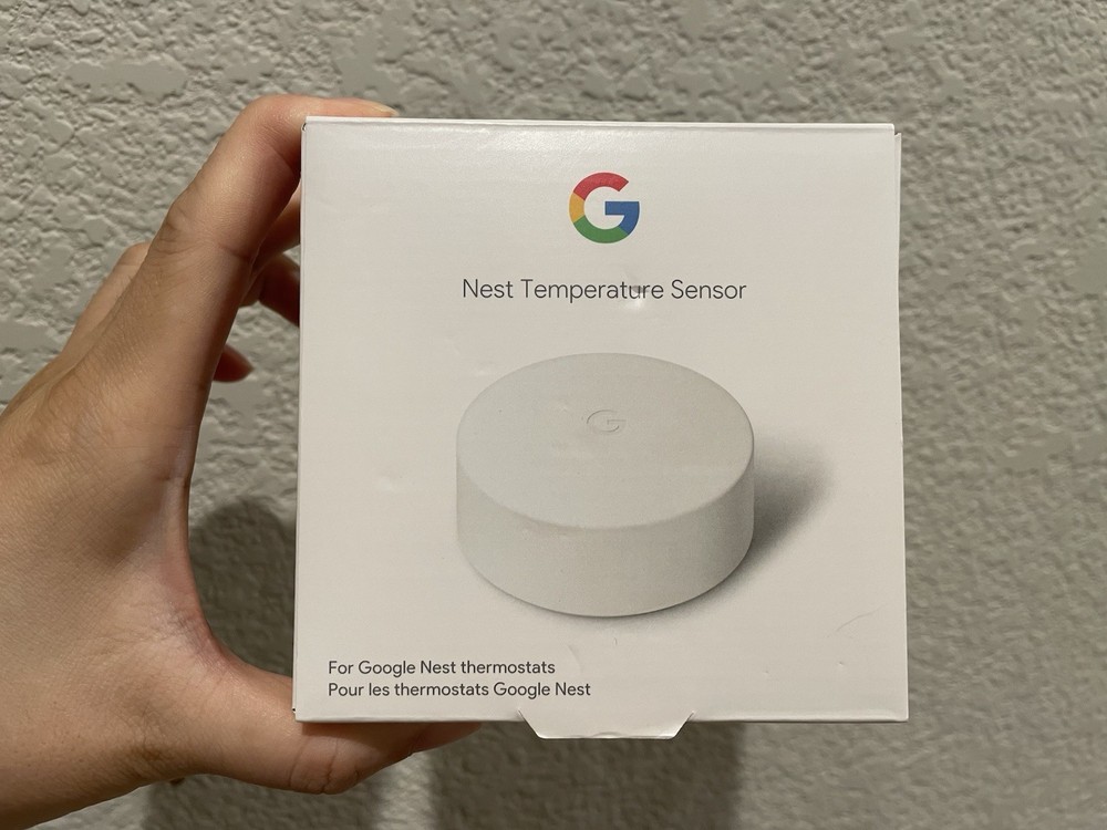 Google - Nest Temperature Sensor - White