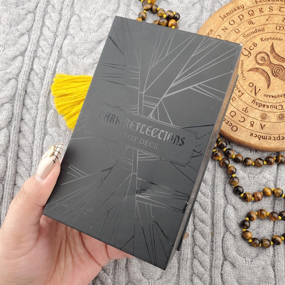 Dark Reflections Tarot Deck by La Muci 78 Card Tarot Deck USED