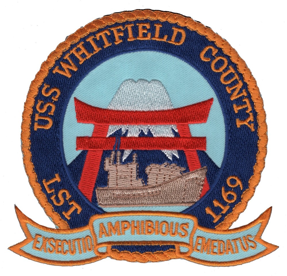 USS Whitfield County LST-1169 Patch