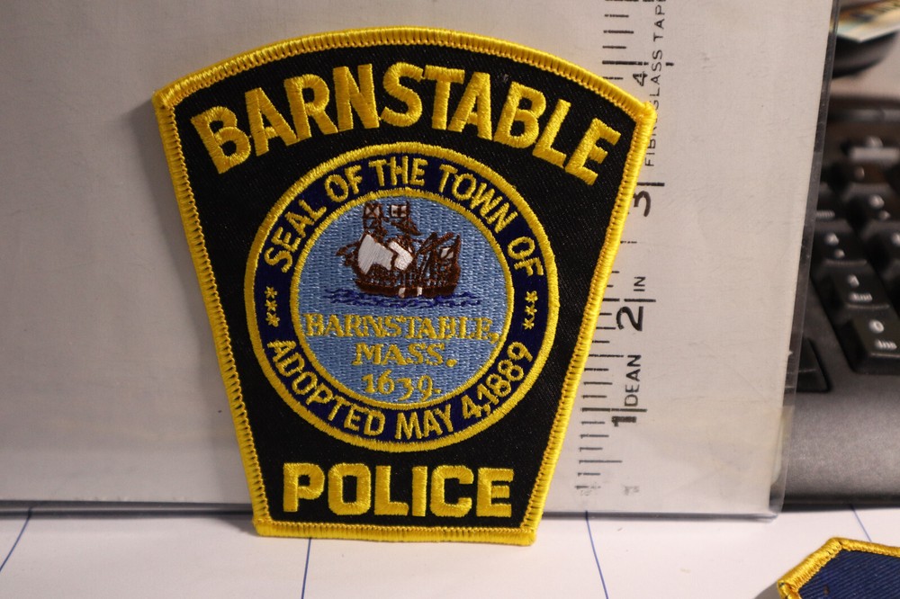 police patch  BARNSTABLE POLICE MASSACHUSETTS