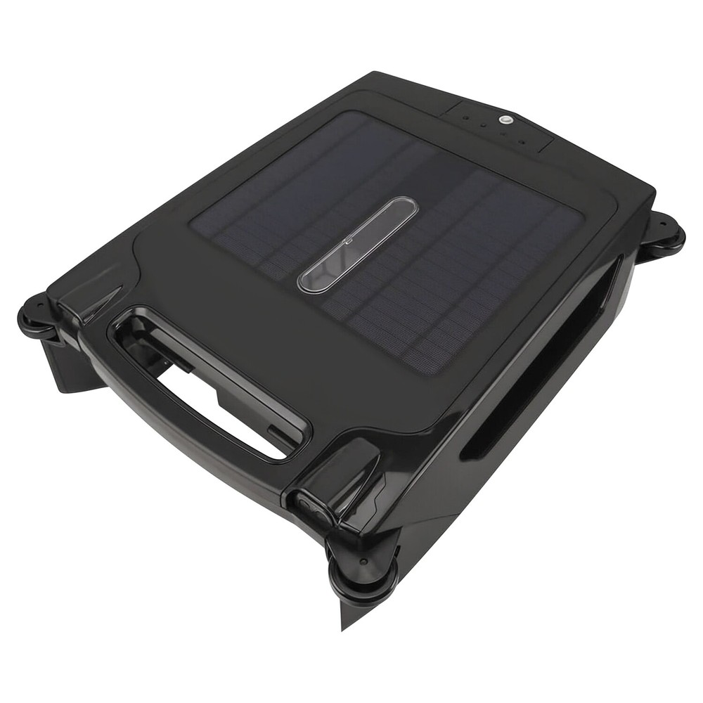Solar Powered Robotic Pool Skimmer Swimming Pool Surface Surface W/APP+2 Modes