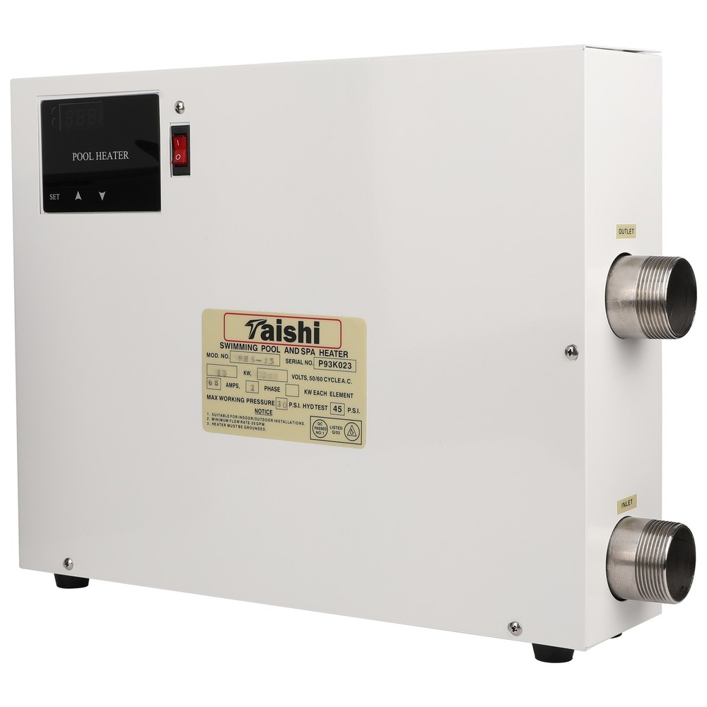 15KW 240V Electric Swimming Pool Heater Hot Tub Thermostat Home SPA Heater New