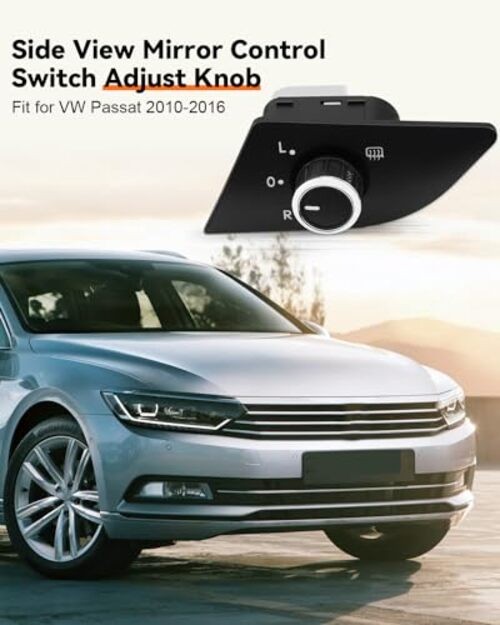 Adjust Knob for VW Passat 2010 2011 2012 Side View Mirror Control