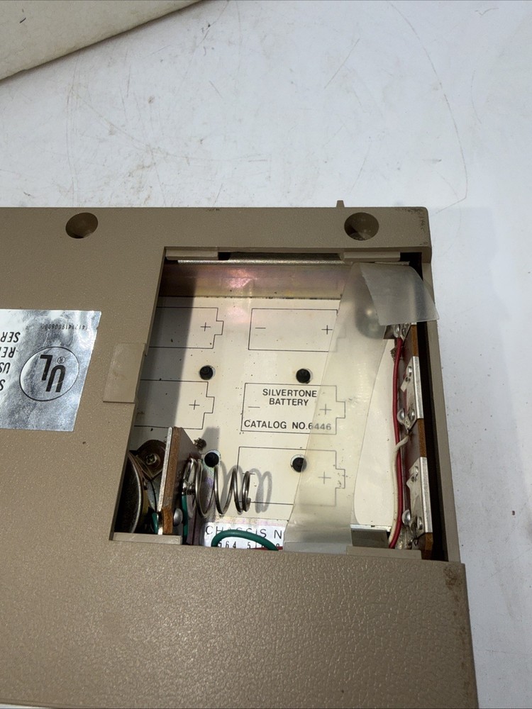 SEARS Solid State (Model 34201) Tape Cartridge Recorder 1960’s Complete Untested