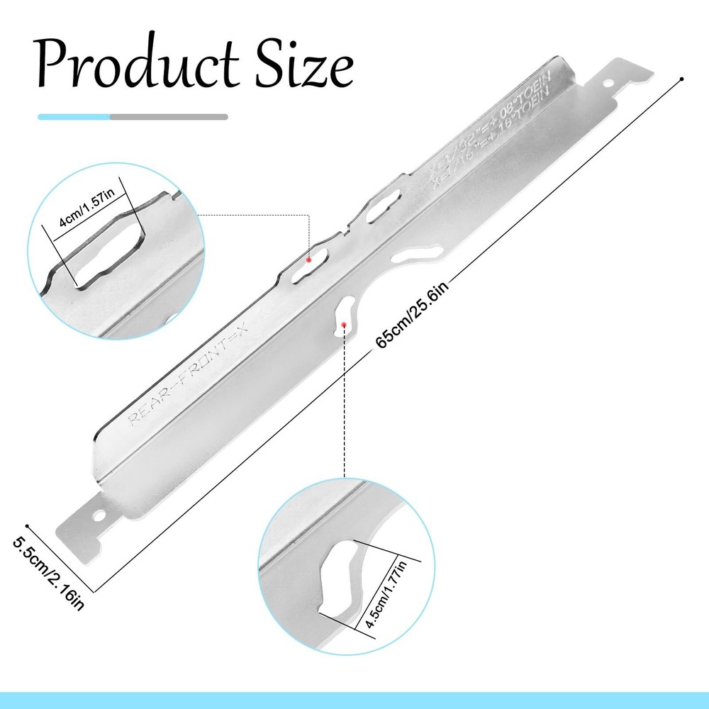 New Toe Alignment Tool Plates Wheel Alignment Tool Toe Alignment Tool for Car...