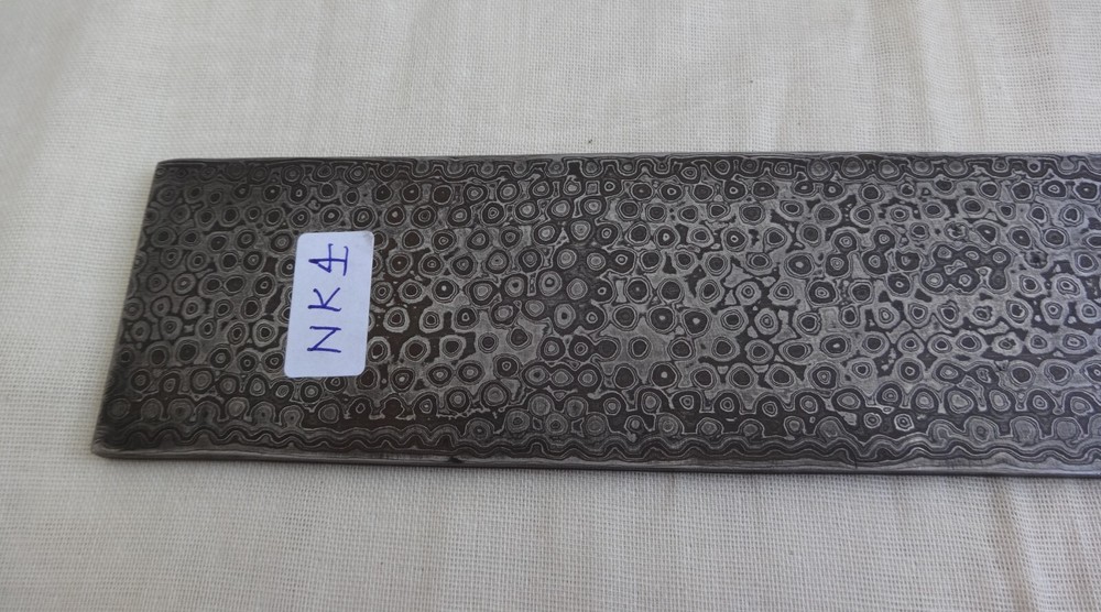 Custom Damascus steel Ring pattern Billet for knife making supply 40.5cm