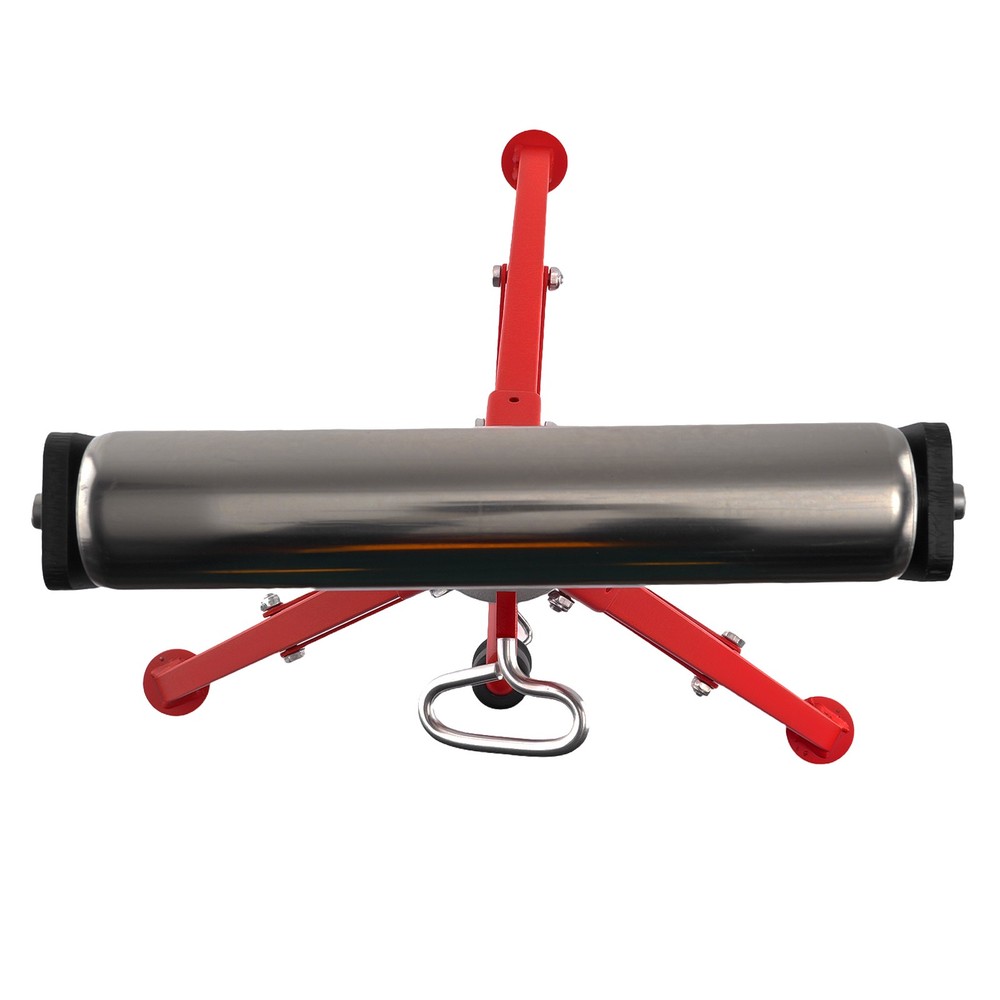 Heavy Duty Adjustable Roller Stand 2500lbs 27.6-52in Triangular Base Steel