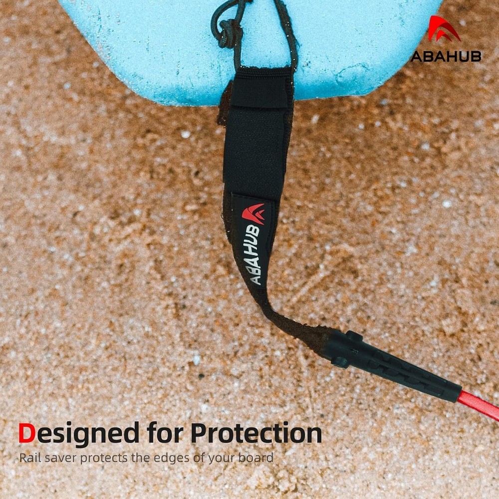 10 ft Coiled SUP Leash - Durable and Comfortable Paddleboard Connection