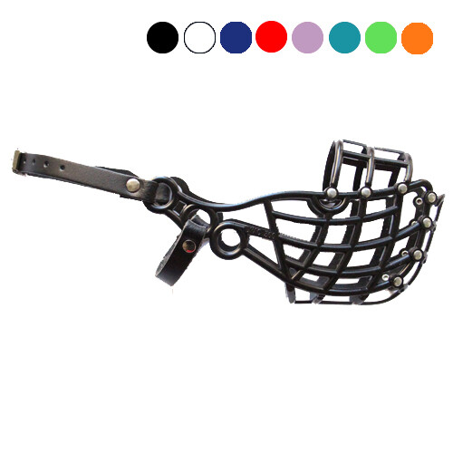 Whippet Muzzle - European Muzzles for Whippets - Size 1 open