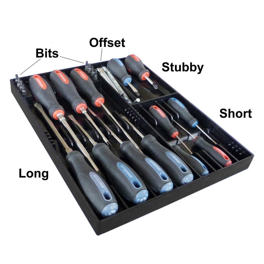 Screwdriver Organizer – Black