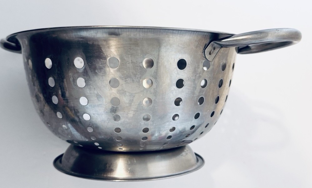 Michael Graves Design Stainless Strainer Colander Footed Handled