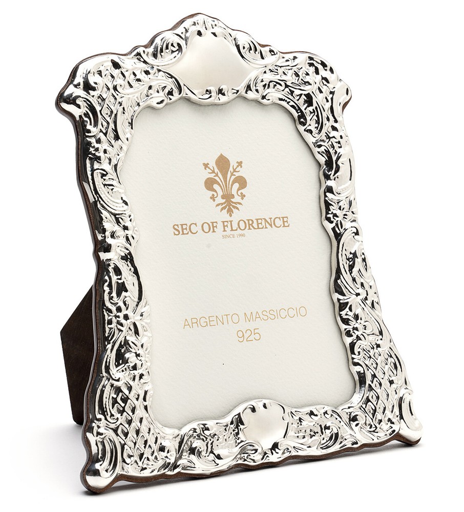 925 Solid Silver Frame Italian Prestigious Gift 10×15 * 8000