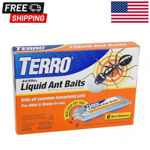 TERRO Indoor Liquid Ant Killer Baits 6-Count