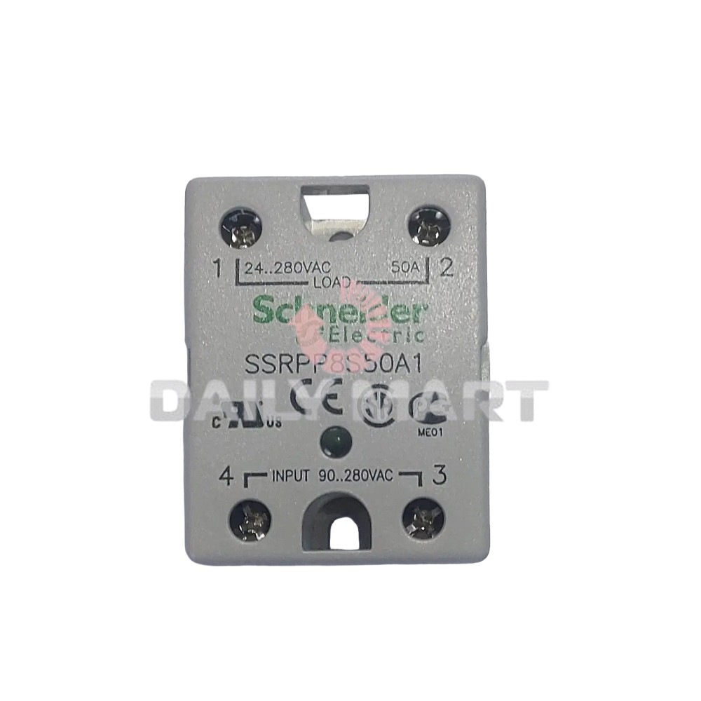 New In Box SCHNEIDER SSRPP8S50A1 Solid State Relay 50A