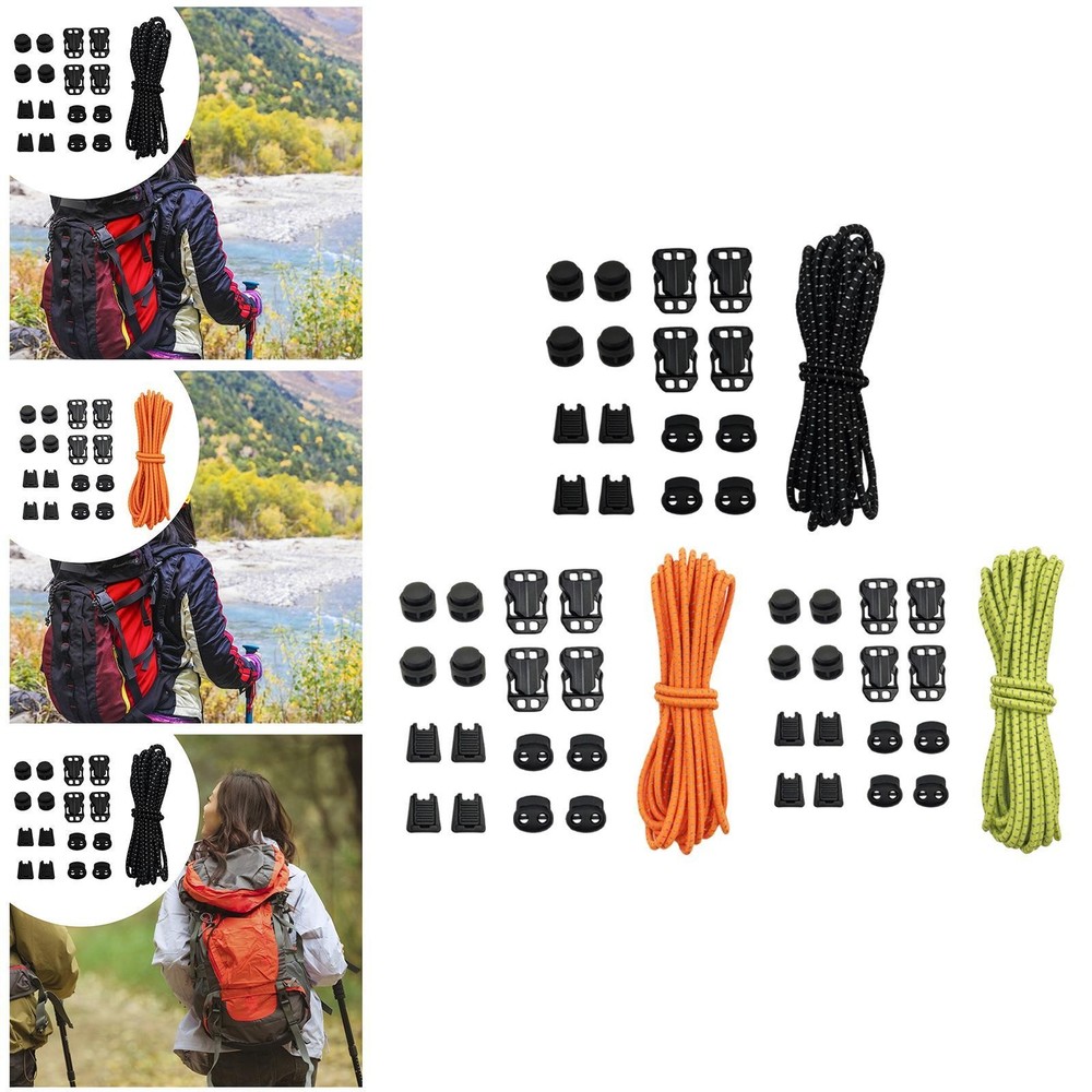 Elastic Bungee Cord Sturdy Stretch String for Backpack DIY Crafting Climbing