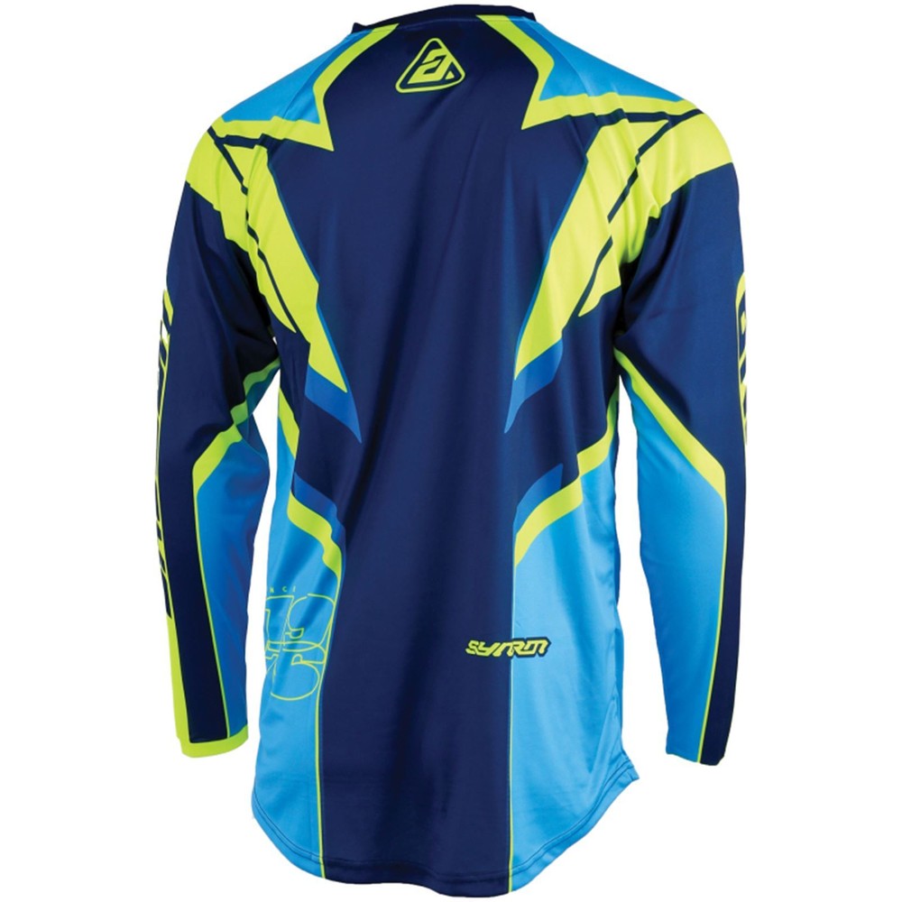 Answer 442433 Blue/Hyper Acid Large 25 Syncron Envenom Jersey