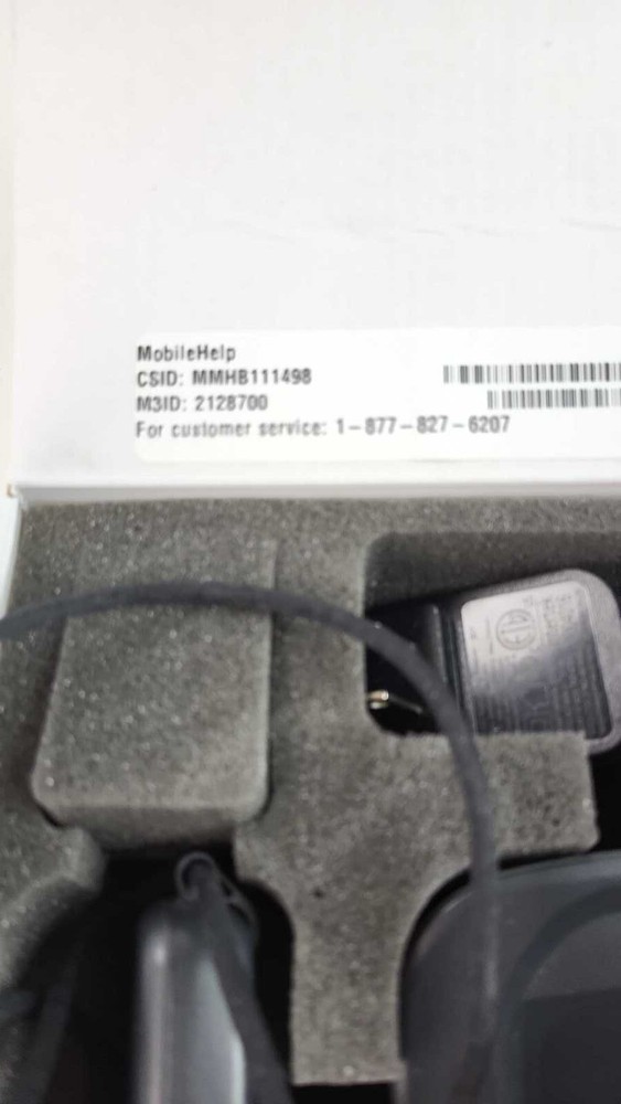 MobileHelp Personal Emergency Response Mobile Button DC-MD5-01 w/ charger Black
