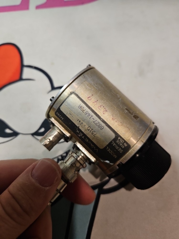 WAVETEK Model 7510 - 75 Ohm Step Attenuator - 0-10 dB - 1 dB Per Step