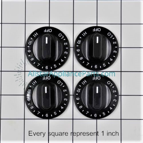 Whirlpool Range/Stove/Oven Control Knob Kit 12200035