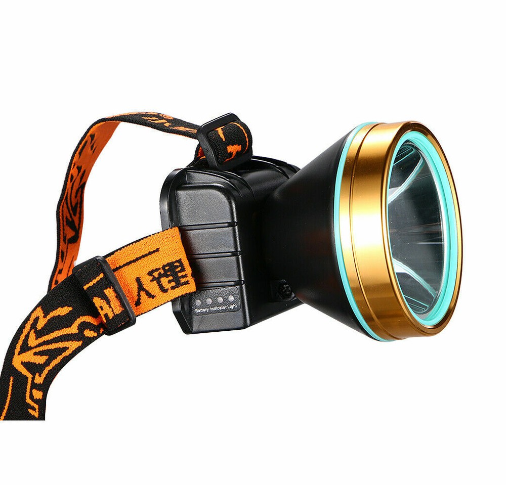Led Headlight Head Lamp USB Rechargeable Torch Work Flashlight Hunting Light