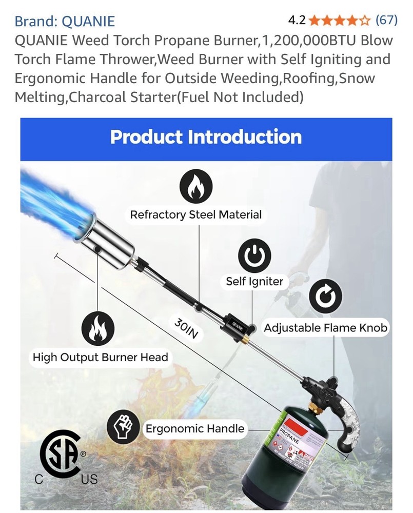 Quainter Propane Torch