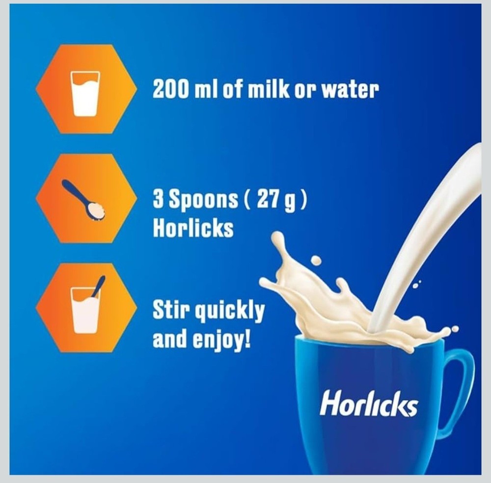 Horlicks Original Classic Malt Plain, 2.2lbs (1000g)