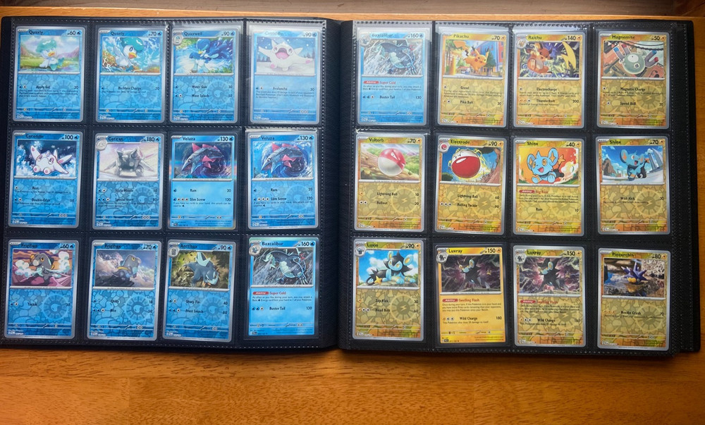 209 Card SVE - Paldea Evolved Complete Reverse Holo Pokemon Set! C/UC/R